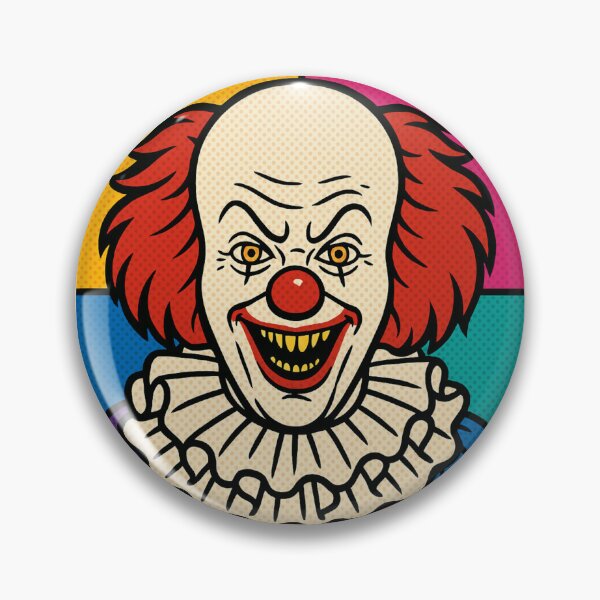 Item preview, Pennywise Classic Pop Art – Retro IT Clown Horror Design designed and sold by hangmeart.