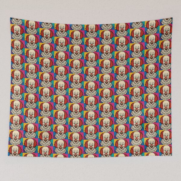 Item preview, Pennywise Classic Pop Art – Retro IT Clown Horror Design designed and sold by hangmeart.