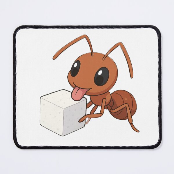 Item preview, Cute Anime Ant Licking Sugar Cube designed and sold by Tik Logy.