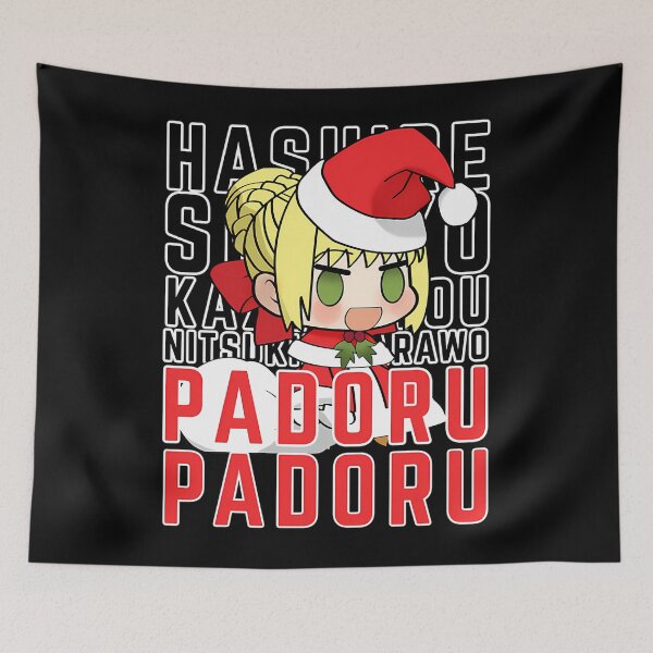 Item preview, Saber Nero -Christmas Padoru Padoru designed and sold by SCOTTMUSTARD.