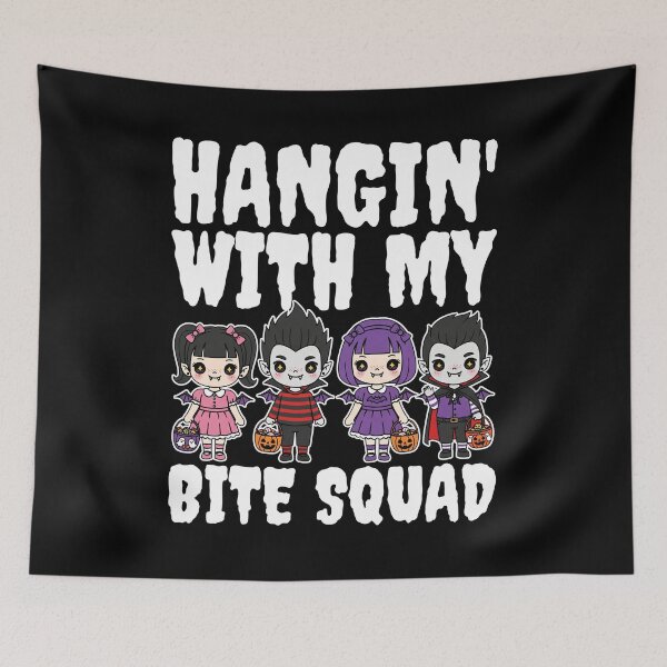 Item preview, HANGIN' WITH MY BITE SQUAD - VAMPIRE HALLOWEEN designed and sold by KEF Custom.