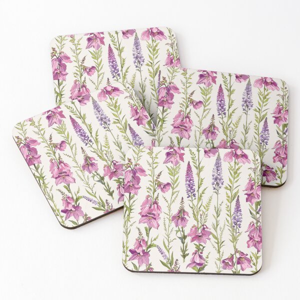 Item preview, Pink and Purple Wildflowers designed and sold by CoolPixels.