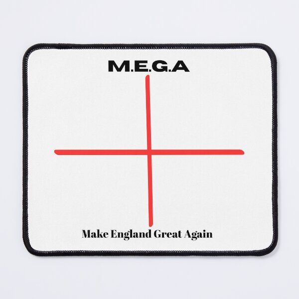 Item preview, M.E.G.A. Make England Great Again St George Cross Minimalist Design designed and sold by TheHappyK.