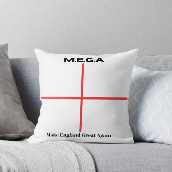 Item preview, M.E.G.A. Make England Great Again St George Cross Minimalist Design designed and sold by TheHappyK.