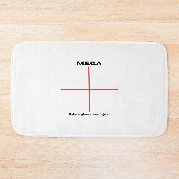 Item preview, M.E.G.A. Make England Great Again St George Cross Minimalist Design designed and sold by TheHappyK.