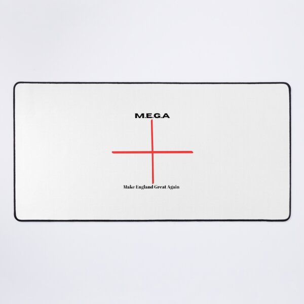 Item preview, M.E.G.A. Make England Great Again St George Cross Minimalist Design designed and sold by TheHappyK.