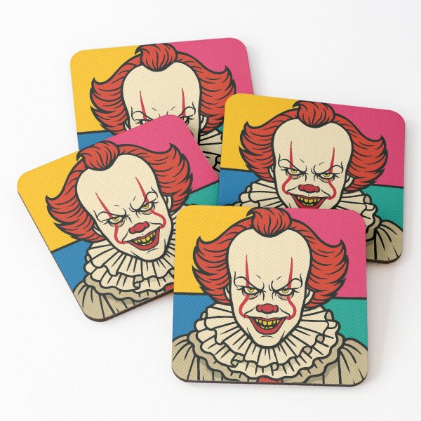 Item preview, Pennywise Pop Art – Retro IT Horror Clown Design designed and sold by hangmeart.