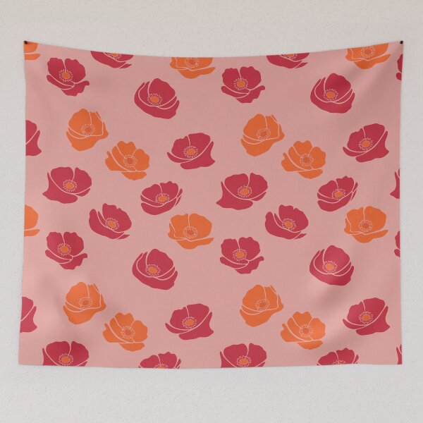 Item preview, Estampado amapolas flores designed and sold by Renartdesign.