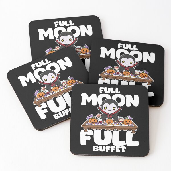 Item preview, FULL MOON, FULL BUFFET - VAMPIRE HALLOWEEN designed and sold by KEF Custom.