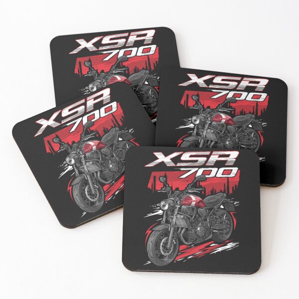 Item preview, Yamaha XSR 700 2018 (Brilliant Red) for Motorcycle Riders designed and sold by MotoApparelHub.