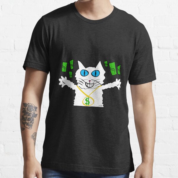 cat making it rain shirt