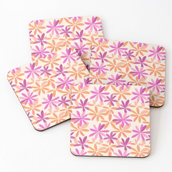 Item preview,  Pastel colorful pretty wildflowers bunch pattern  designed and sold by cocomelon168.