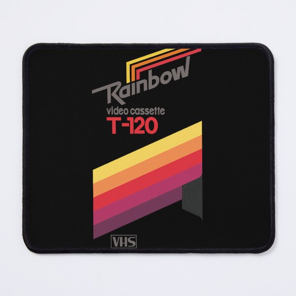 Item preview, Vhs Rainbow Video Cassette T-120 designed and sold by amicahotietd.