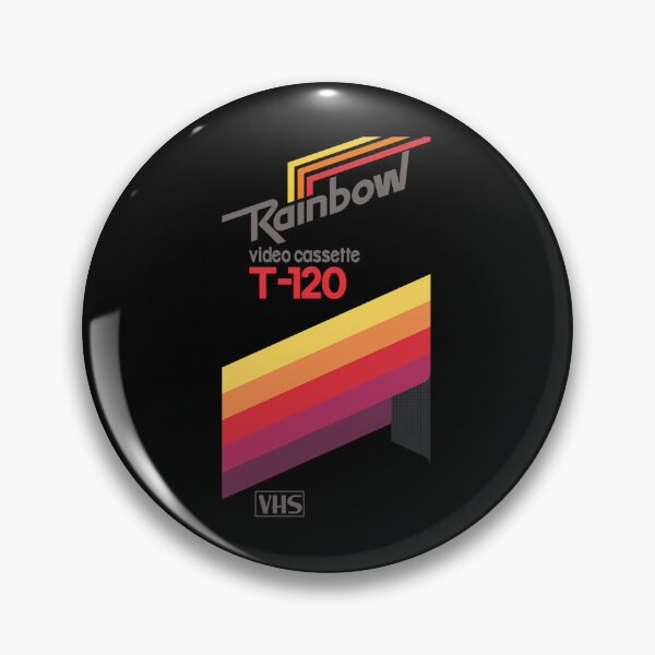 Item preview, Vhs Rainbow Video Cassette T-120 designed and sold by amicahotietd.