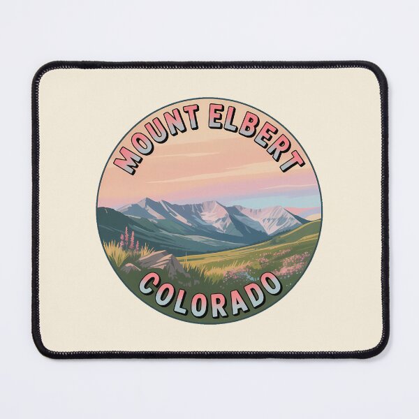 Item preview, Retro Sunset Mount Elbert Colorado Sticker designed and sold by Horizon Tales.
