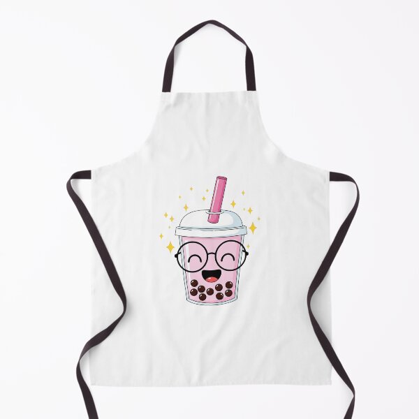 Item preview, Cute Nerdy Kawaii Bubble Tea with Glasses designed and sold by istoriadesign.