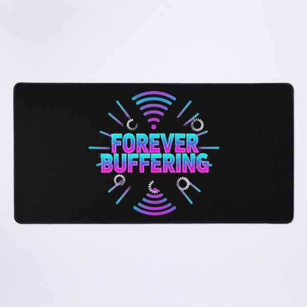 Item preview, Forever Buffering Glitch Aesthetic Design designed and sold by Aarvya Fashion Club ( A.F.C ).