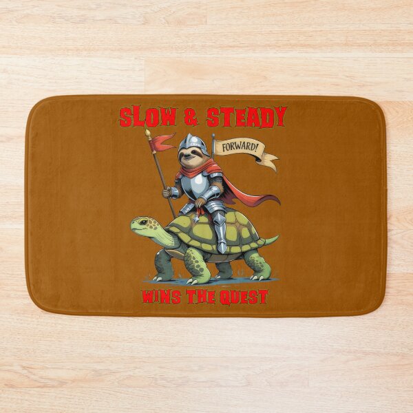 Item preview, Slow and Steady Wins the Quest” (Sloth Knight) designed and sold by yoyola999.