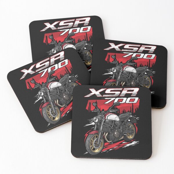 Item preview, Yamaha XSR 700 2020-2021 (Radical White & Rapid Red) for Motorcycle Riders designed and sold by MotoApparelHub.