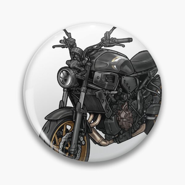 Aperçu de l'œuvre Yamaha XSR 700 2022-2023 (Historic Black) pour les motards créée et vendue par MotoApparelHub.