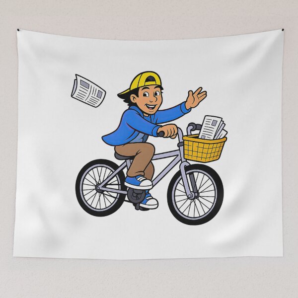 Item preview, Paperboy Retro Arcade Newspaper Delivery Game Classic designed and sold by ShopPointLessM.