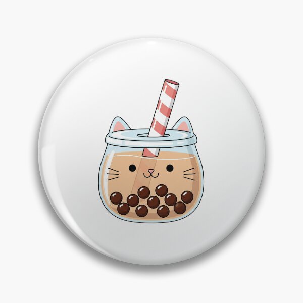 Item preview, Cute Kawaii Cat Bubble Tea designed and sold by istoriadesign.