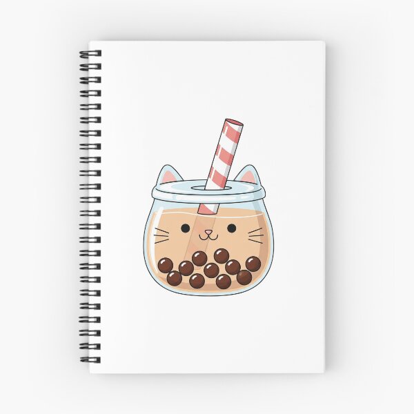 Item preview, Cute Kawaii Cat Bubble Tea designed and sold by istoriadesign.