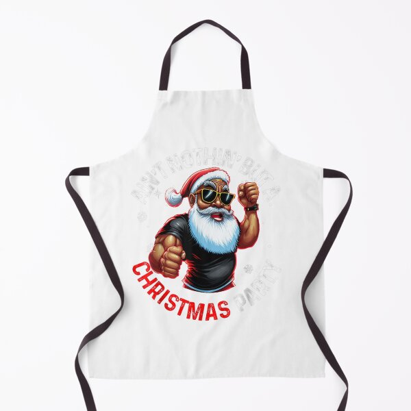 Item preview, African American Santa Claus Christmas Pajama Men Women designed and sold by RickyHerrera.