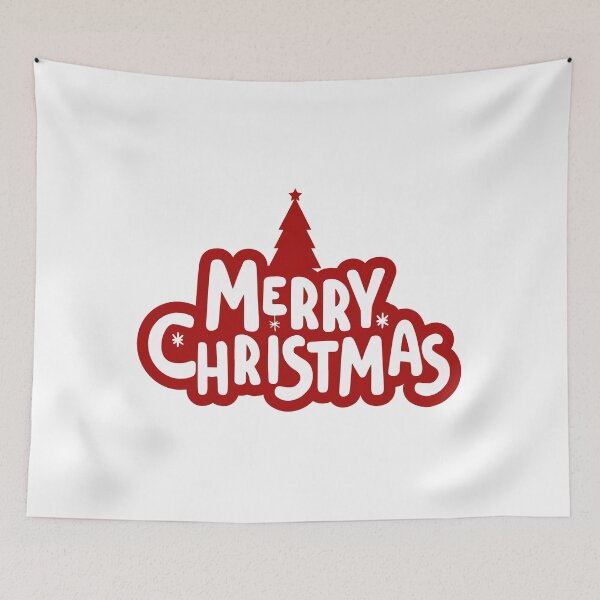 Item preview, Merry Christmas Tree Red T-Shirt designed and sold by DavidTeeStudio.