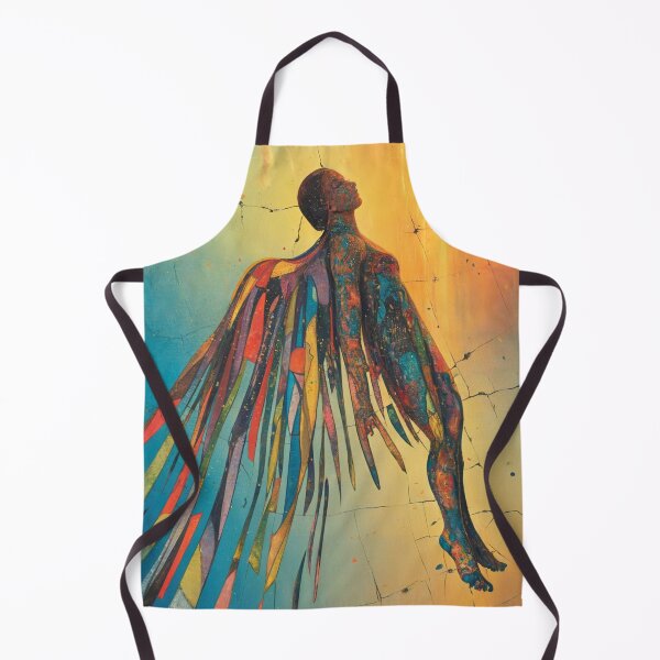 Item preview, Feathered Human Soaring in the Clouds designed and sold by M-Y-A-R-T-.