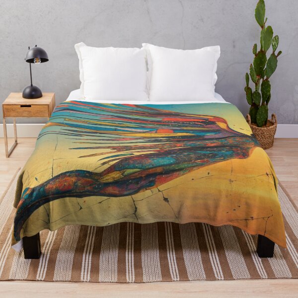 Item preview, Feathered Human Soaring in the Clouds designed and sold by M-Y-A-R-T-.