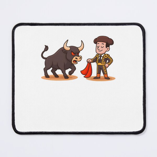 Item preview, Raging Beast (Olã©) Commodore 64 Exclusive Retro Game Artwork Â€“ Bull And Matador designed and sold by ShopPointLessM.