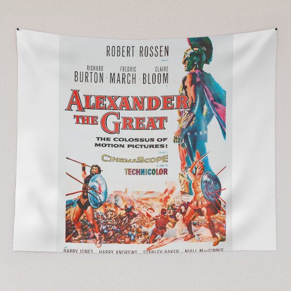 Item preview, Alexander the Great Classic Movie Poster – 1956 Epic Film Wall Art designed and sold by neildoch.