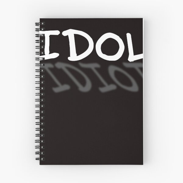 Item preview, IDOL IDIOT Design – Funny shadow effect with double meaning designed and sold by Bloxxxdesign.