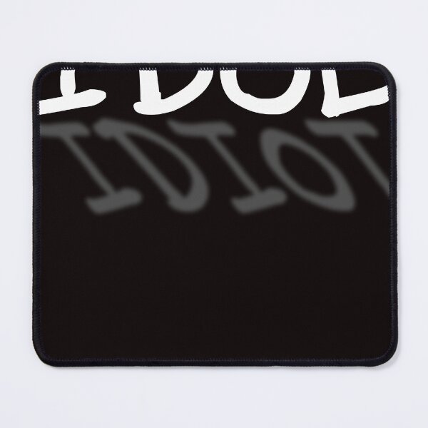 Item preview, IDOL IDIOT Design – Funny shadow effect with double meaning designed and sold by Bloxxxdesign.