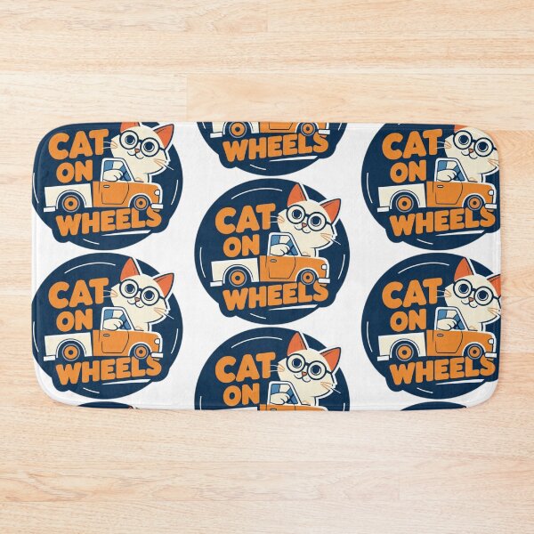 Item preview, Cat on Wheels designed and sold by TheSewRyn.