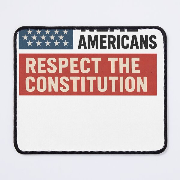 Item preview, REAL AMERICANS RESPECT THE CONSTITUTION designed and sold by Fatherday.