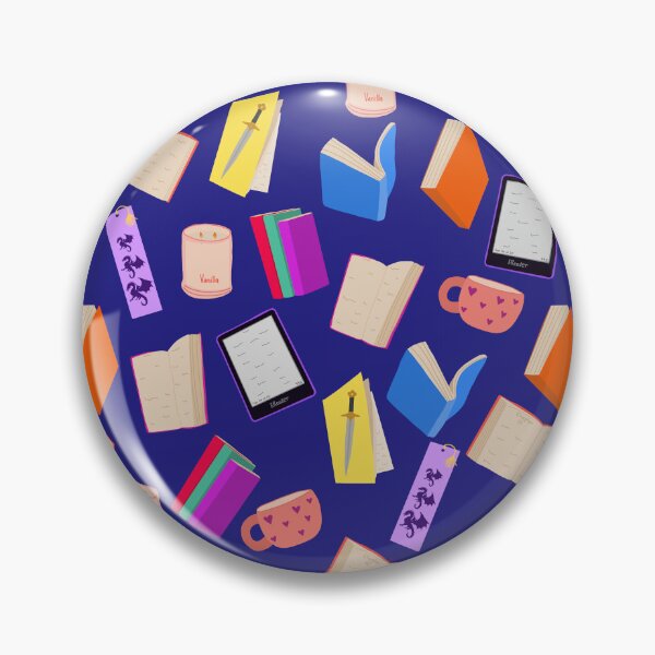 Item preview, Deep Blue Bookish Books Mug Ereader candle designed and sold by Lozzie Eliza Designs.