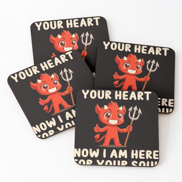 Item preview, Cute Devil Heart and Soul Design designed and sold by Bloxxxdesign.