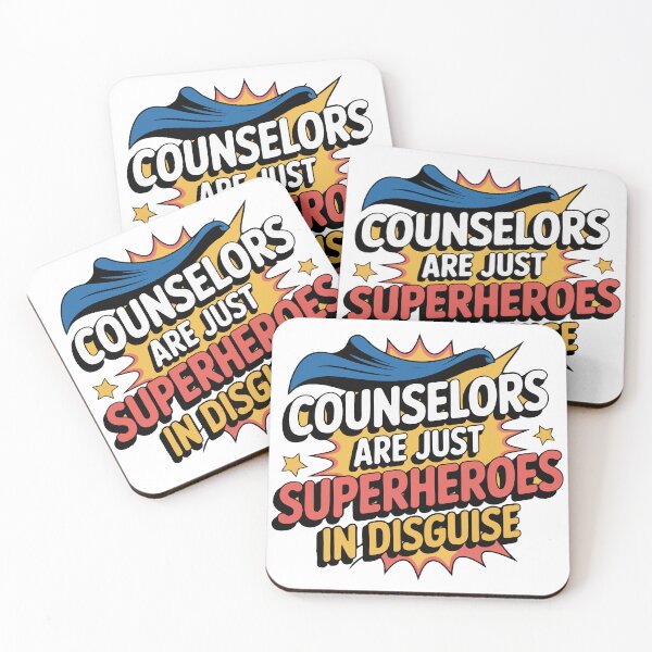 Item preview, Counselors Are Just Superheroes in Disguise | Inspiring Appreciation designed and sold by Charaff.