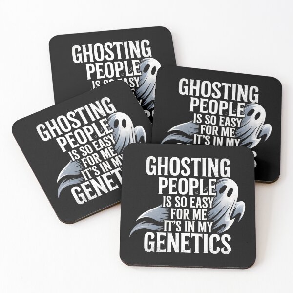 Item preview, Ghosting People Is So Easy For Me It’s In My Genetics - Funny Ironic Saying designed and sold by GRABAPSHOP.