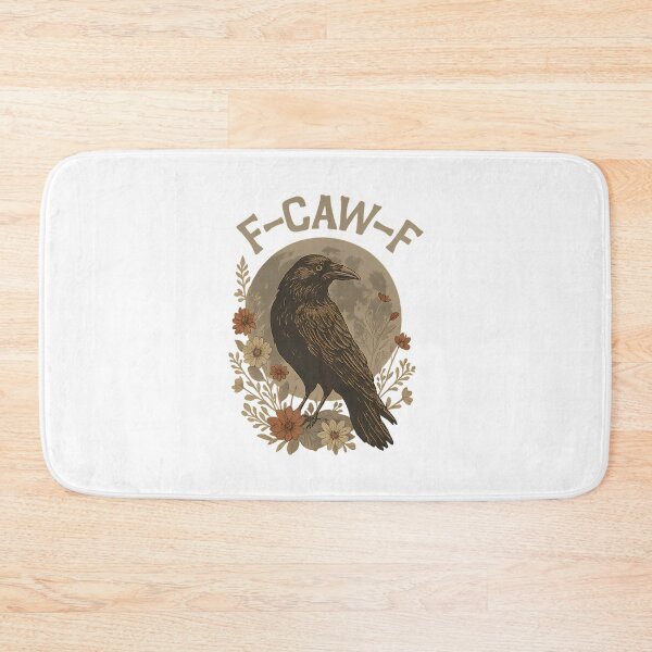 Item preview, Humor Funny F-Caw-F Crow Gothic designed and sold by RashadBensonSt.
