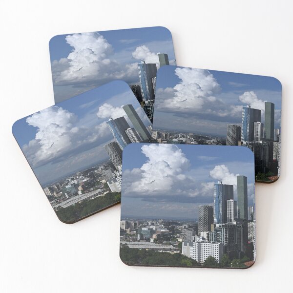 Item preview, Sunny Melbourne City Skyline with Victoria Market designed and sold by Clayton Captures.