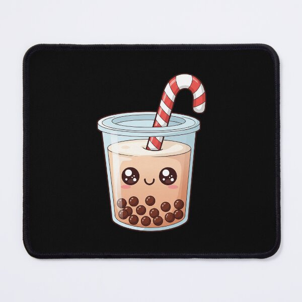 Item preview, Cute Kawaii Christmas Bubble Tea designed and sold by istoriadesign.