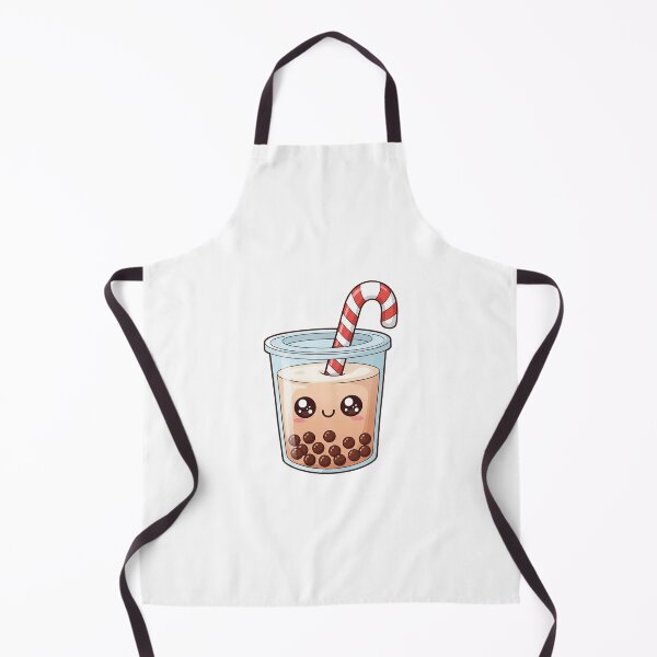 Item preview, Cute Kawaii Christmas Bubble Tea designed and sold by istoriadesign.
