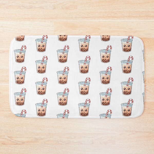 Item preview, Cute Kawaii Christmas Bubble Tea designed and sold by istoriadesign.