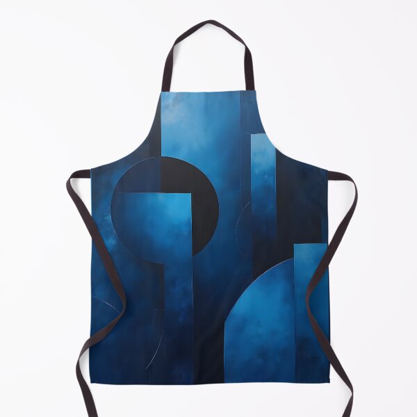 Item preview, Abstract composition in shades of blue designed and sold by 2-Seraphira.