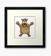 Groundhog Framed Print