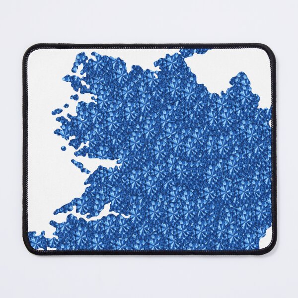 Item preview, Blue Rhinestone Ireland designed and sold by TheIconSmith.