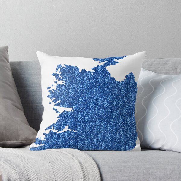 Item preview, Blue Rhinestone Ireland designed and sold by TheIconSmith.